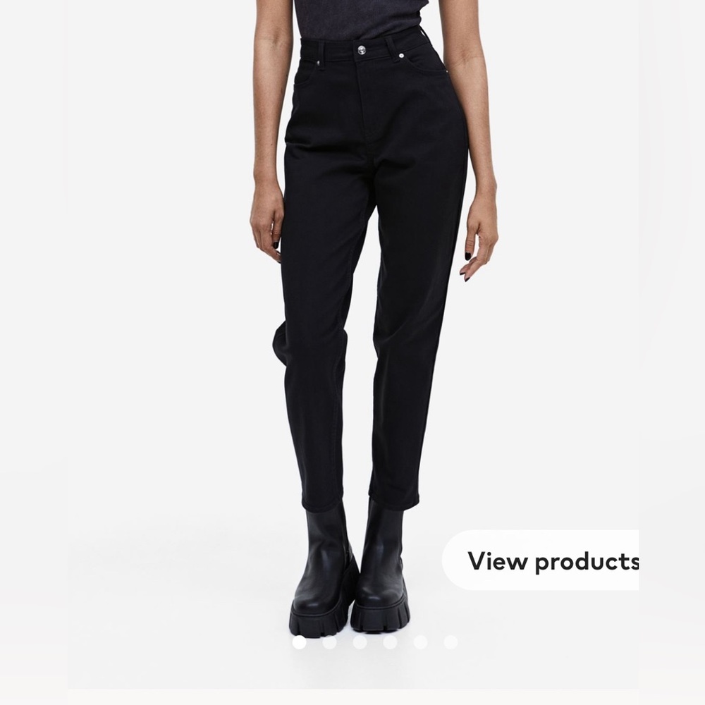 Black Mom jeans